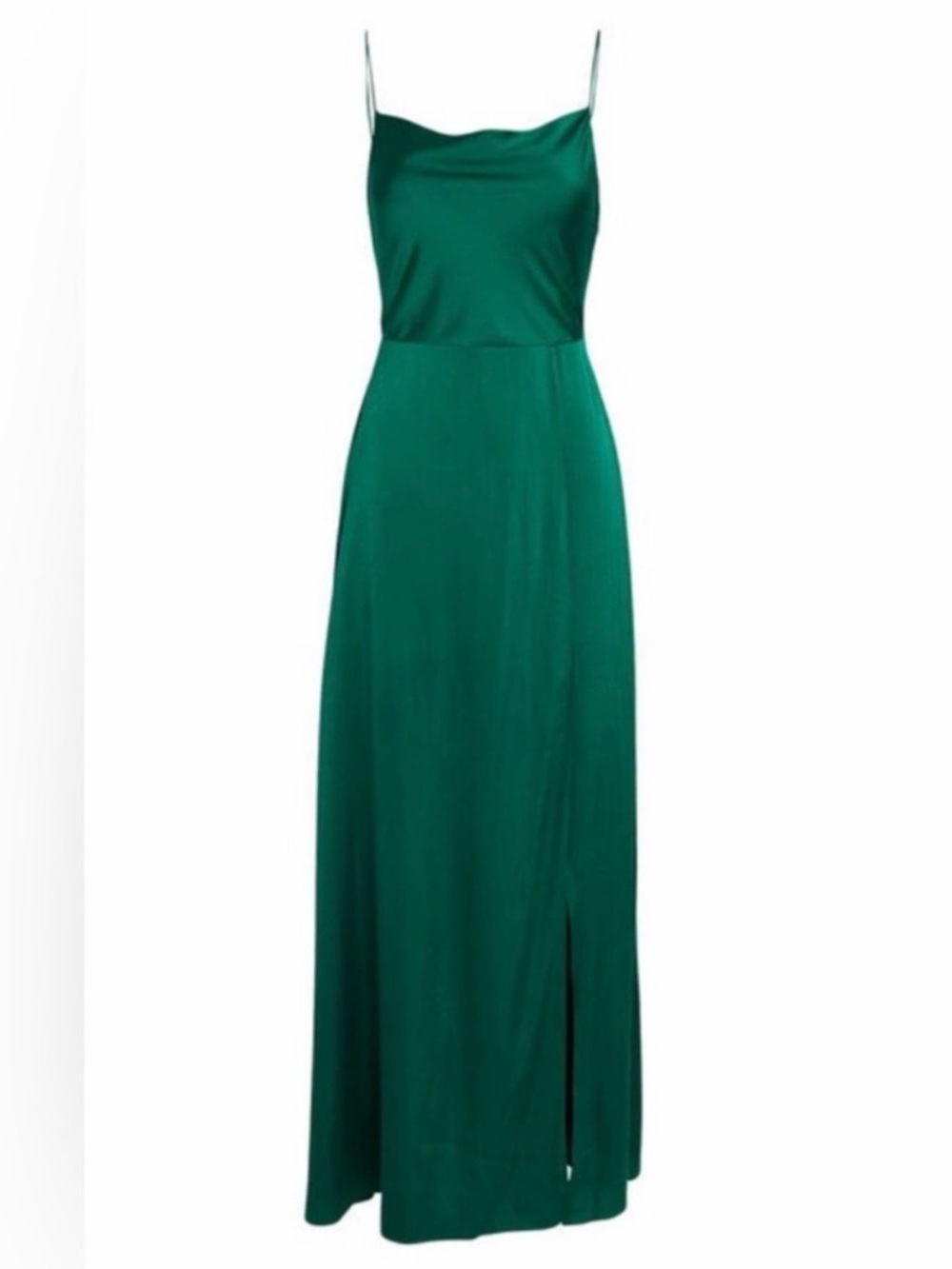 Intermix silk Spaghetti-Strap Maxi Dress
